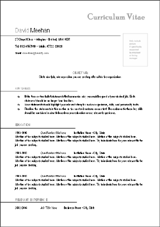 amazing cv templates that impress target jobs cv template